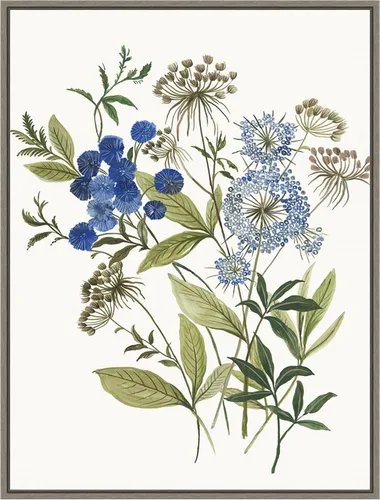 Vista 19 de Amanti Art Lienzo enmarcado para pared, 24 x 18 pulgadas, Botana I de Asia Jensen, lienzo enmarcado para pared, obras de arte de flores, decoración