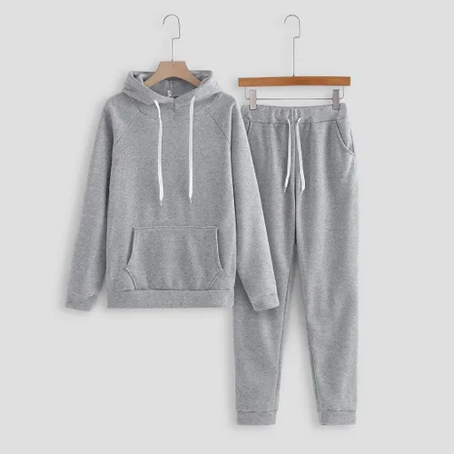 Vista 2 de Womens Sweatsuits 2 Piece Set Fall Two Piece Lounge Sets Sweatshirt Casual Pullover Top and Sweatpants Tracksuit