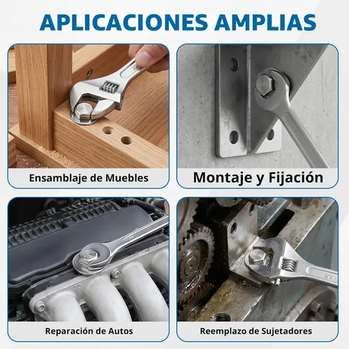 Vista 5 de Mellewell Pernos de cabeza hexagonal de 1/2-13 x 1-1/2 pulgadas con tuercas hexagonales y arandelas planas gruesas y de seguridad, totalmente