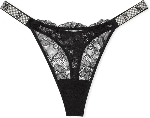Vista 8 de Victoria's Secret Ropa interior tanga de mujer Very Sexy Shine Strap, bragas para mujeres (XS-XXL)