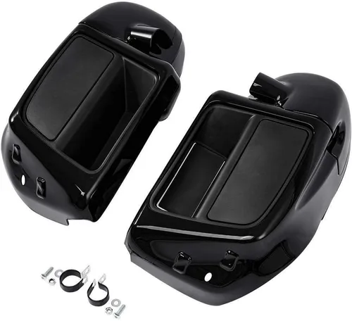 Vista 4 de TCMT Caja de altavoces Pod de 6.5 pulgadas, carenado inferior ventilado compatible con Harley refrigerado por aire 2014-2024 Touring Road King