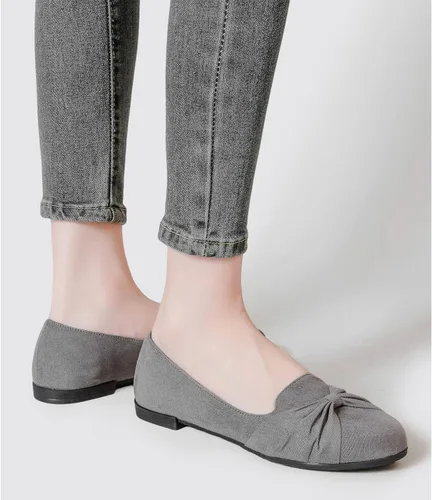 Vista 6 de Saidoteto Zapatos planos de ballet para mujer, cómodos zapatos de vestir con punta redonda para mujer
