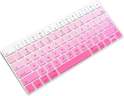 Vista 11 de ProElife Funda protectora de teclado de silicona ultra fina para Apple Magic Keyboard y Magic Keyboard 2
