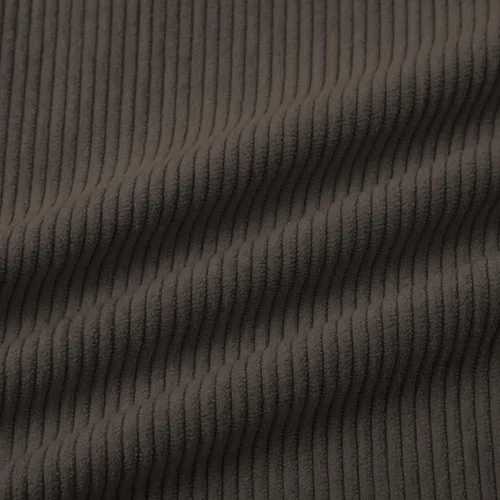 Vista 4 de Sudadera de pana para hombre, de manga larga, con botones, estilo casual, a la moda, lisa, para otoño, térmica