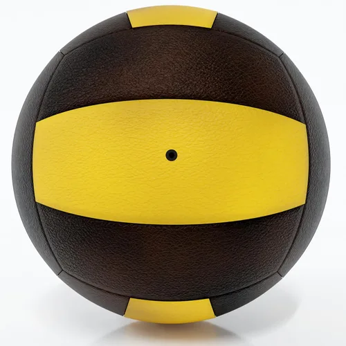 Vista 4 de Apex Sports Voleibol profesional - Tamaño y peso oficiales, calidad premium, alta visibilidad, negro y amarillo, ideal para juegos competitivos