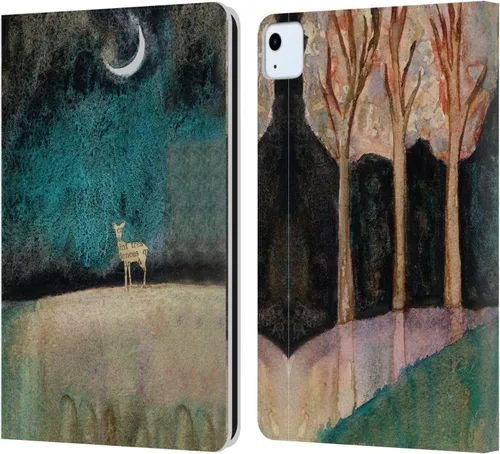 Vista 7 de Head Case Designs Officially Licensed Wyanne Half Light Nature 2 Leather Wallet Case Compatible with Apple iPad Air 11 2020/2022/2024/2025