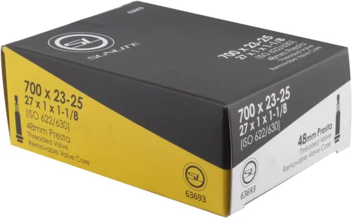 Vista 8 de Sunlite Tubos de bicicleta de válvula Presta estándar