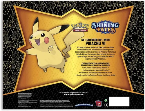 Vista 4 de Pokémon TCG: Caja de la colección Destinos Brillantes Pikachu V