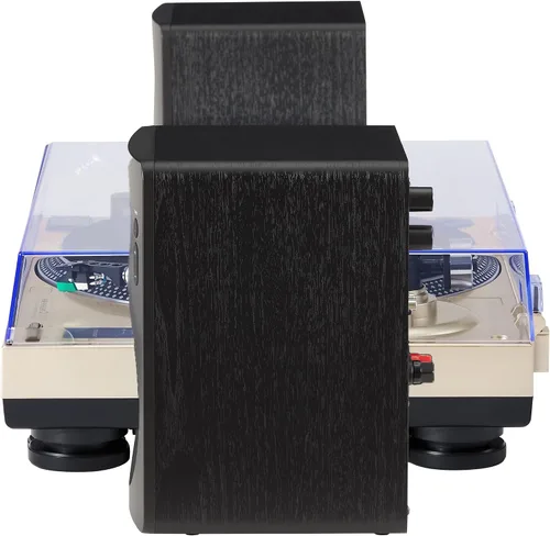 Vista 16 de Crosley KT100BT-CP - Sistema estéreo de tocadiscos Bluetooth con altavoces, champán