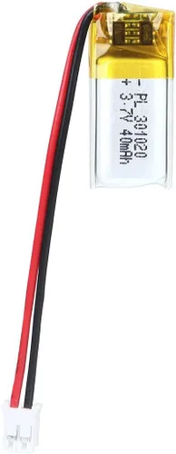 Vista 15 de 3.7V 180mAh 402030 Batería LiPo con conector JST PH2.0.000 in 2-Pin