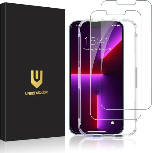 Vista 13 de UNBREAKcable Protector de pantalla de vidrio templado inastillable para iPhone SE 2022/SE 2020, iPhone 8/7 [2 unidades] [99.99% transparente HD]
