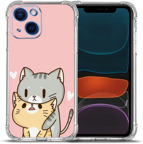 Vista 28 de Funda para iPhone 12, diseño de mariposas azules, rosas, protección contra caídas, a prueba de golpes, TPU de cuerpo completo, resistente a