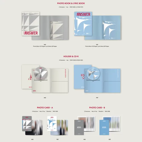 Vista 3 de The 1st Album Repackage - DIMENSIONANSWER (NO Ver.) Book Case+Photo Book+Lyric Book+Holder+CD-R+Photo Stand+Photo Card-A&B+Paper Dice+Sticker+Photo