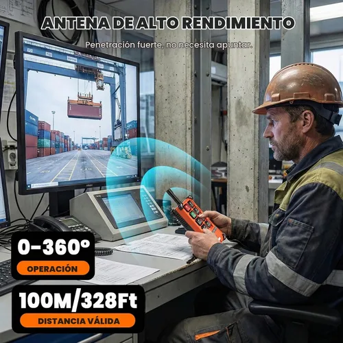 Vista 3 de NEWTRY Grúa inalámbrica Control remoto 8 botones 12V 2 transmisores canal industrial elevador eléctrico interruptor receptor inalámbrico