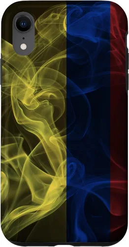 Vista 25 de Smoky Colombia Flag - Funda de orgullo colombiano para iPhone 17