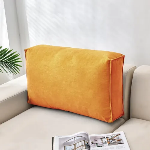 Vista 13 de Almohada de lectura rectangular Cojín de apoyo para la espalda, almohada de cabecero, cojín de respaldo suave, cojín de respaldo suave, almohada