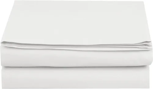 Vista 63 de Elegant Comfort Sábana Plana de 1 Pieza de Calidad Hotelera Premium, Lujosa y Más Suave Sábana Plana de Microfibra de Calidad Hotelera Premium 1500