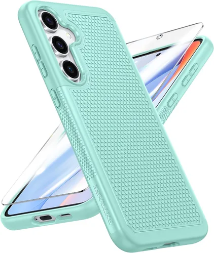 Vista 206 de FNTCASE for iPhone 17 Pro Case: Translucent Light Blue Slim Cases Compatible with MagSafe, Full Camera Protection & Tempered Glass Protector, 14FT