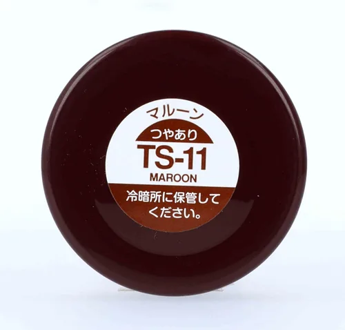 Vista 5 de TAMIYA Spray Laca TS-11 Granate TAM85011 Imprimadores y Pinturas de Laca