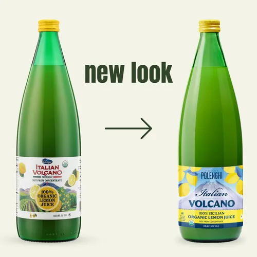Vista 2 de Volcano Bursts - Jugo de limón italiano orgánico, 33.8 oz (1 litro)