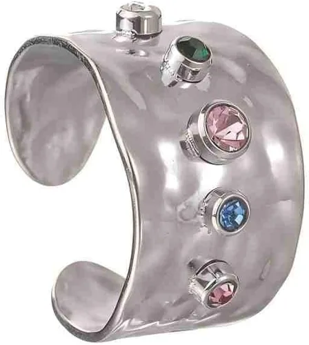 Vista 233 de Anillo de plata de ley 925, minimalista, ajustable, hecho a mano, para mujeres y niñas