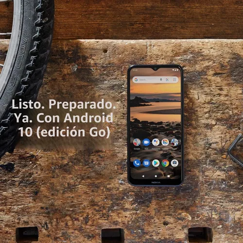 Vista 13 de Nokia 1.4 Android 10 (Go Edition) Smartphone desbloqueado Batería de 2 días Dual SIM Versión EE. UU. 2/32 GB Pantalla de 6.51 pulgadas