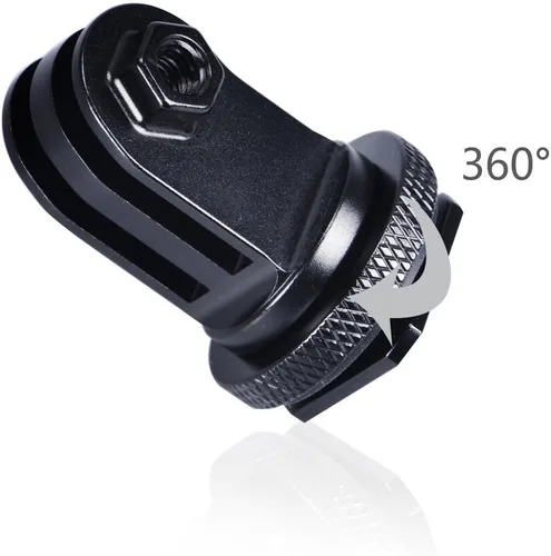 Vista 5 de Smatree Adaptador de trípode de aluminio completo para cámara réflex digital compatible con Gopro Hero 13/12/11/10/MAX/9/8/7/6/DJI OSMO Action 5