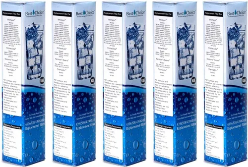 Vista 2 de Best Choice - Filtro de agua de repuesto para Whirlpool 4396508, 4396510, EveryDrop EDR5RXD1 Filter 5, NL240V, WFL400, PUR W10186668 Cartucho