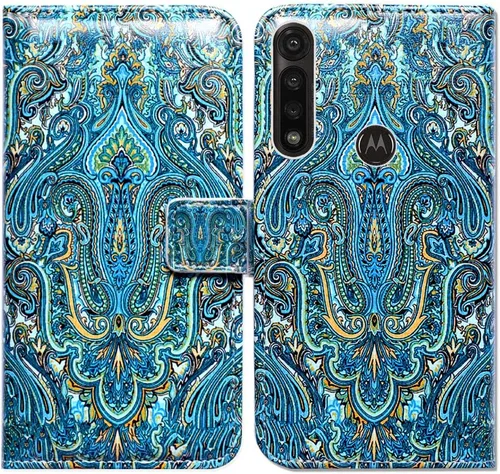 Vista 18 de Bcov Funda para Moto G Power 2020, Motorola G Power, funda de piel con tapa y soporte para ranura para tarjeta y soporte para Motorola Moto G Power