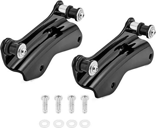 Vista 11 de Kit de hardware de acoplamiento de 4 puntos Mofun con estrías de cortes biselados, cubiertas de hardware de acoplamiento compatibles con Harley