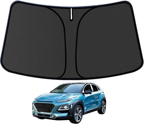 Vista 29 de CX-3 - Parasol para parabrisas para Mazda CX-3 2013-2025 bloquea los rayos UV, visera plegable 1:1, personalizable, gruesa, resistente al desgaste
