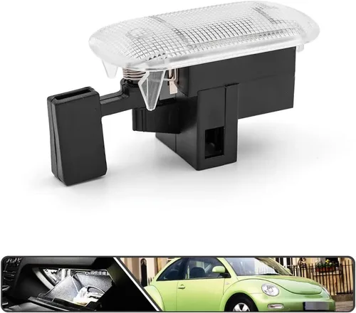 Vista 5 de 1 unids LED coche footwell guantera luces para Volkswagen Beetle Golf MK4 Jetta MK4 mk4 interior compartimento de almacenamiento luz
