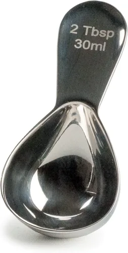 Vista 12 de RSVP International Coffee Scoop Collection, 1-1/2 cucharada, clip, acero inoxidable