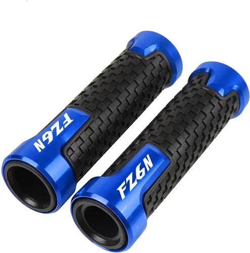 Vista 15 de Empuñaduras de manillar de motocicleta para Yamaha FZ1 FAZER FZ6 FAZER FAZER600 FZ6S FZ6N FZ 6N 7/8 pulgadas 0.866 in Agarres de mano para manillar