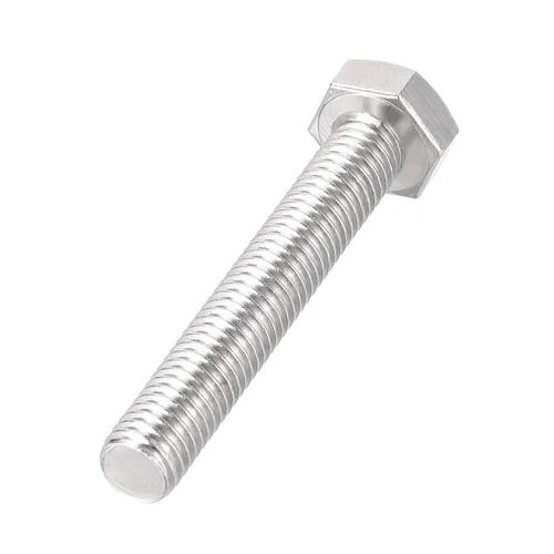 Vista 3 de uxcell Pernos hexagonales de M8x50mm Pernos de tornillo de mano izquierda hexagonal de acero inoxidable 304