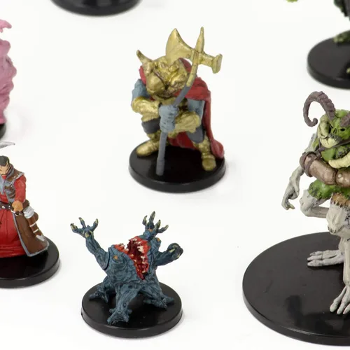Vista 2 de D&D- Miniaturas