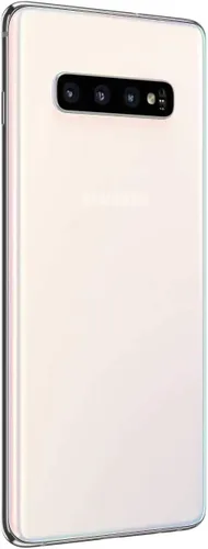 Vista 7 de Samsung Galaxy S10 + Plus 128 GB + 8 GB RAM SM-G975F/DS doble SIM, 6.4" LTE desbloqueado de fábrica, smartphone, modelo internacional (blanco prisma)