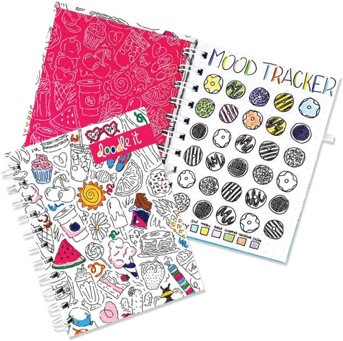 Vista 13 de Denise Albright Cuadernos con espiral de bolsillo Enuménalo, planificarlo, garabatearlo