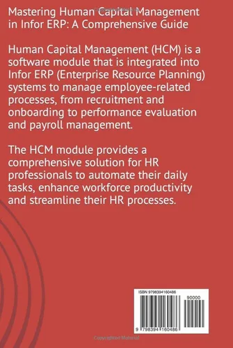 Vista 2 de Mastering Human Capital Management in Infor ERP A Comprehensive Guide