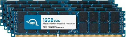 Vista 6 de OWC 48 GB (3 x 16 GB) DDR3 ECC registrado CL7 PC3-8500 1066MHz SDRAM Memory Ram módulo de actualización compatible con Mac Pro Nehalem, Xserve 2009