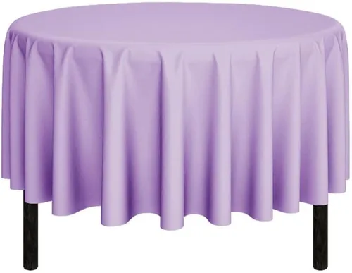 Vista 173 de Pomp - Mantel premium de poliéster con estampado abstracto de 52 x 52 pulgadas cuadradas Tela de fácil cuidado, resistente a arrugas y manchas