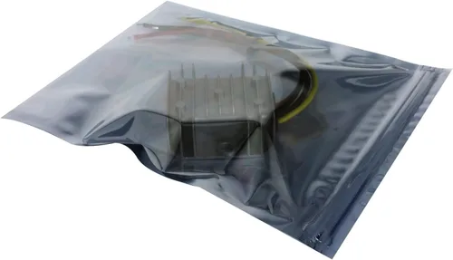 Vista 5 de Bolsas antiestáticas de protección ESD reutilizables con etiquetas, [para dispositivo electrónico GPU disco duro SSD HDD placa madre] - 4 x 6