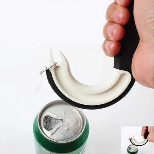Vista 4 de Abridores de latas para tartas, anillo de tirar, agarre de tarro de cocina, plantilla