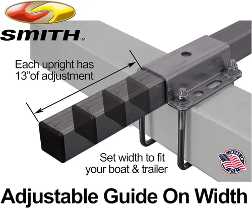 Vista 5 de CE Smith - Poste guía para remolque en caja de PVC - Accesorios y piezas de repuesto resistentes para remolque de barco