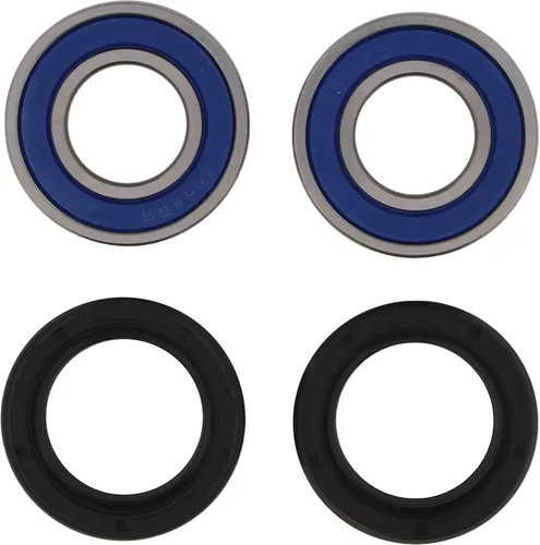 Vista 6 de All Balls Racing 25-1510 Kit de juntas de rodamiento de rueda compatible con/reemplazo para Honda