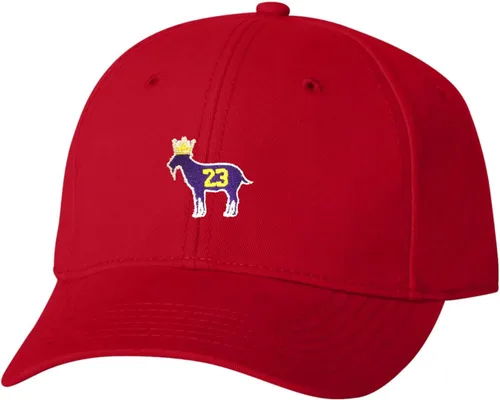 Vista 5 de Go All Out Gorra para papá con bordado de James G.O.A.T. King para adulto Negro