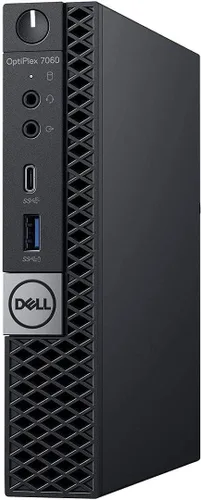 Vista 9 de Dell OptiPlex 7060 Micro PC Intel Core i5-8500T 8 GB de RAM NVME de 256 GB Windows 11 Pro WiFi 6E+BT 5.3 integrado Mini PC Soporte