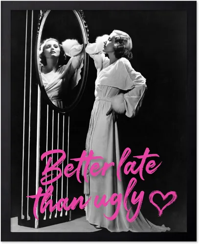 Vista 85 de Poster Master Mejor Tarde Que Feo - Póster de Marilyn - Arte Moderno y Pop - Regalo Moderno para Hombres, Mujeres y Fashionista - Decoración