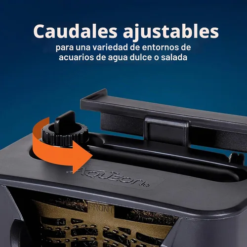 Vista 3 de Filtro interno Aqueon QuietFlow con tecnología SmartClean, extra pequeño