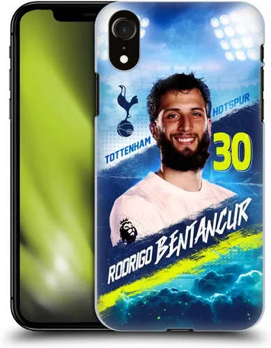 Vista 9 de Head Case Designs Officially Licensed Tottenham Hotspur F.C. Cristian Romero 2023/24 First Team Hard Back Case Compatible with Apple iPhone XR